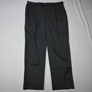 Austin Reed 38x34 Gray Pleated Wool Classic Expander Waist Mens Dress Pants‎
